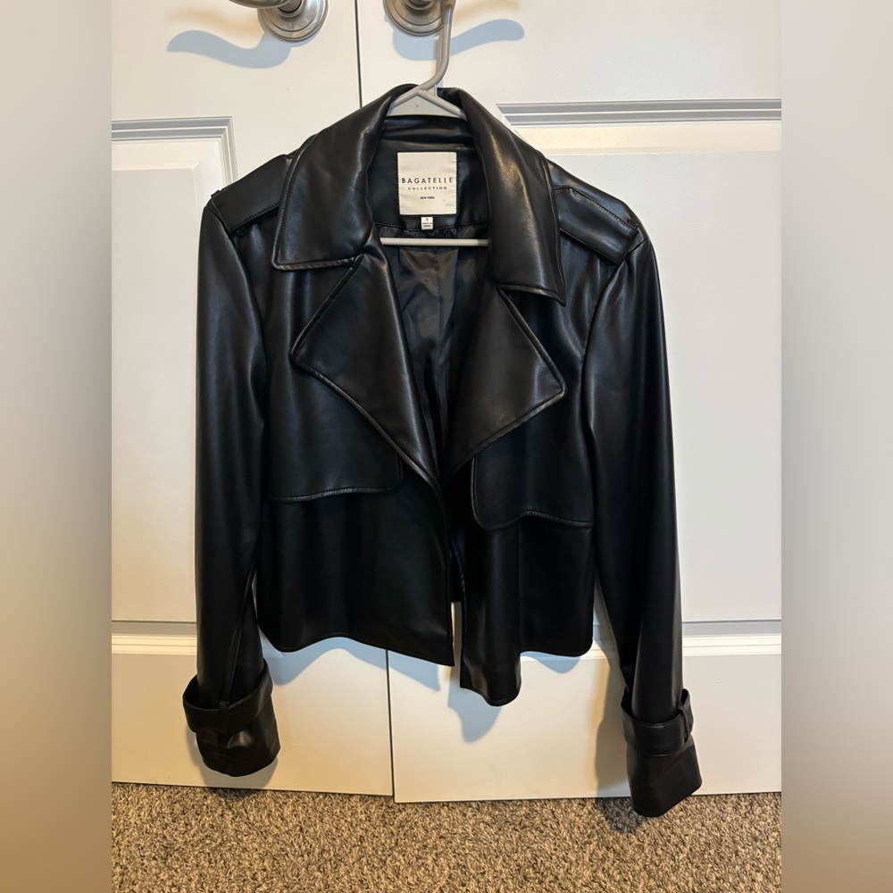 Bagatelle Faux Leather Jacket